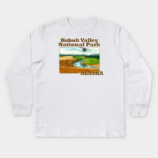 Kobuk Valley National Park, Alaska Kids Long Sleeve T-Shirt